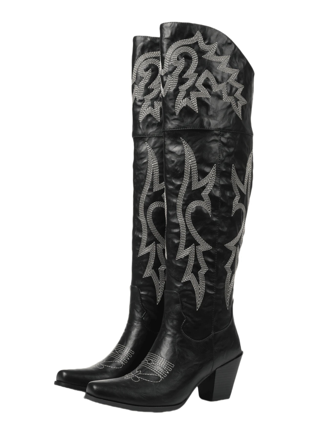 Begonia Kniehohe Westernstiefel