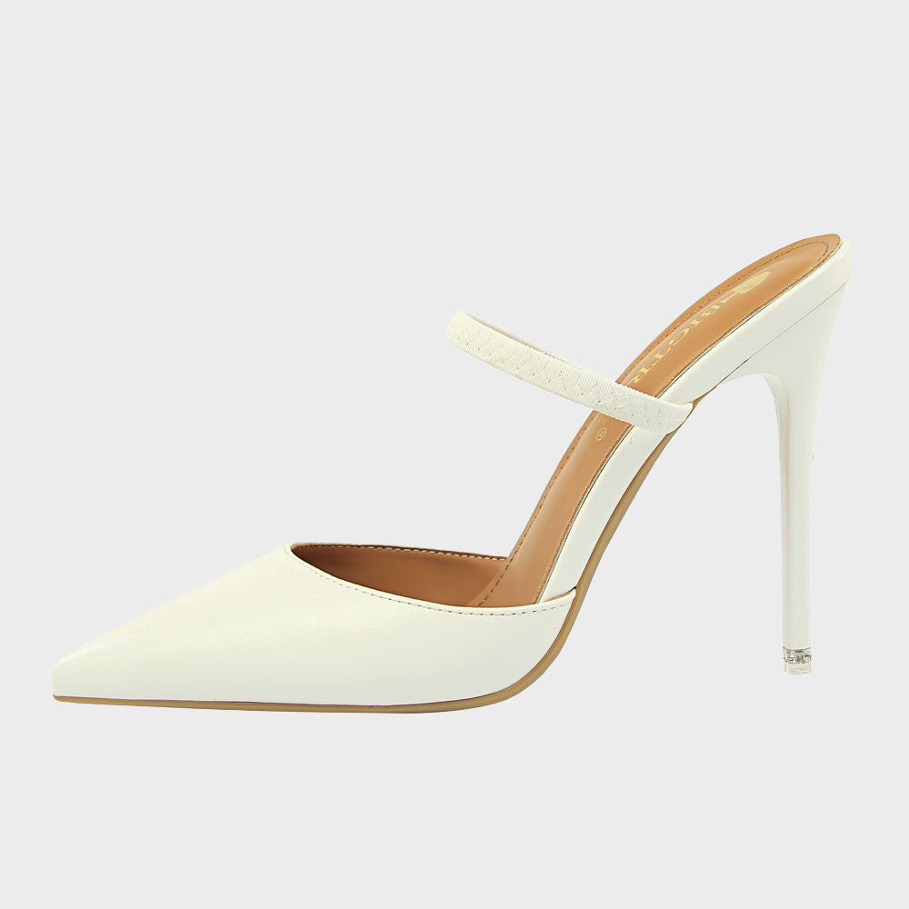 Kahili-Pumps aus Lackleder