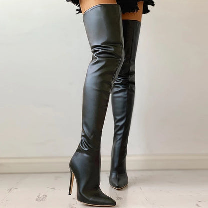Heather Stylish Over-Knee Boots