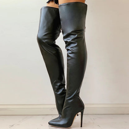 Heather Stylish Over-Knee Boots