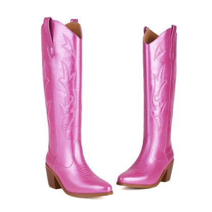 Primula Chunky Cowboy Boots