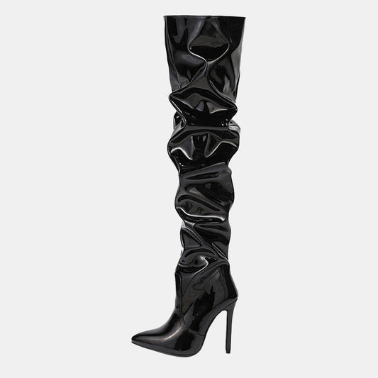 Hebe Stylish Over-Knee Boots