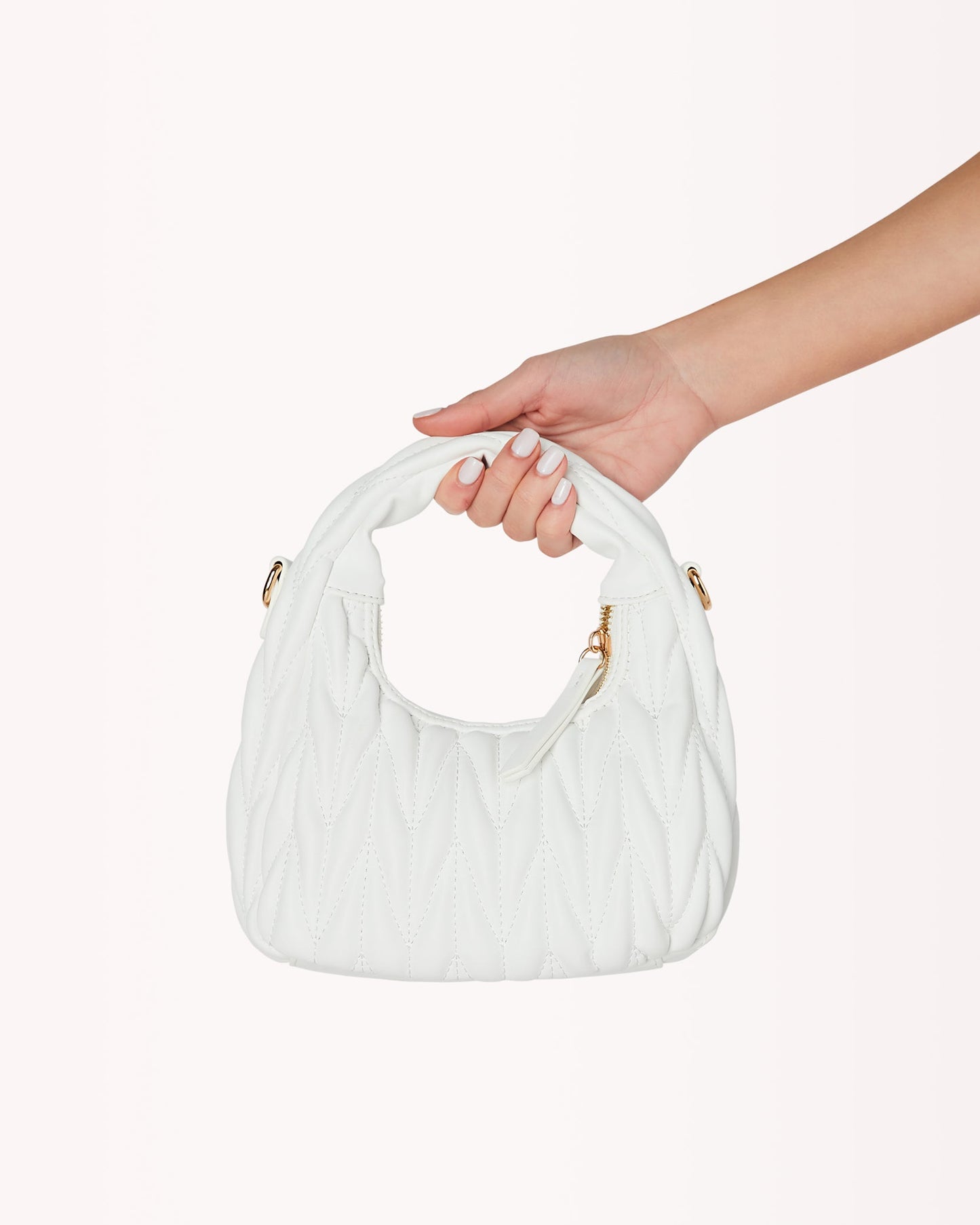 Clara Pleated Cloud Crossbody Bag
