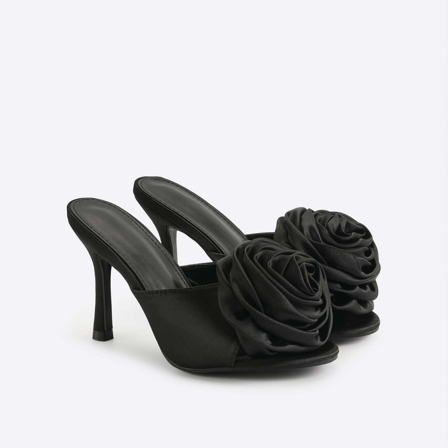 Rose Silk Flower Sandals