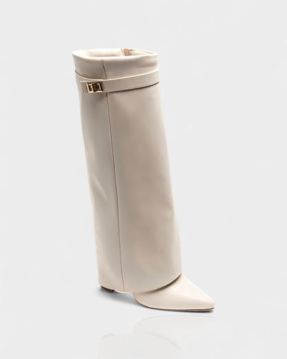 Calla Pointed-toe Knee High Boots