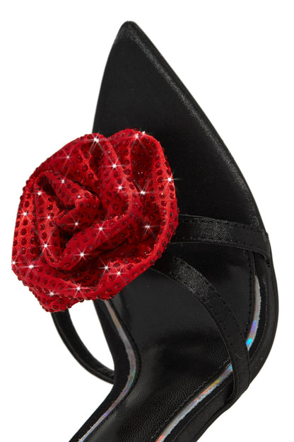 Kalmia Rose Decor Sandals