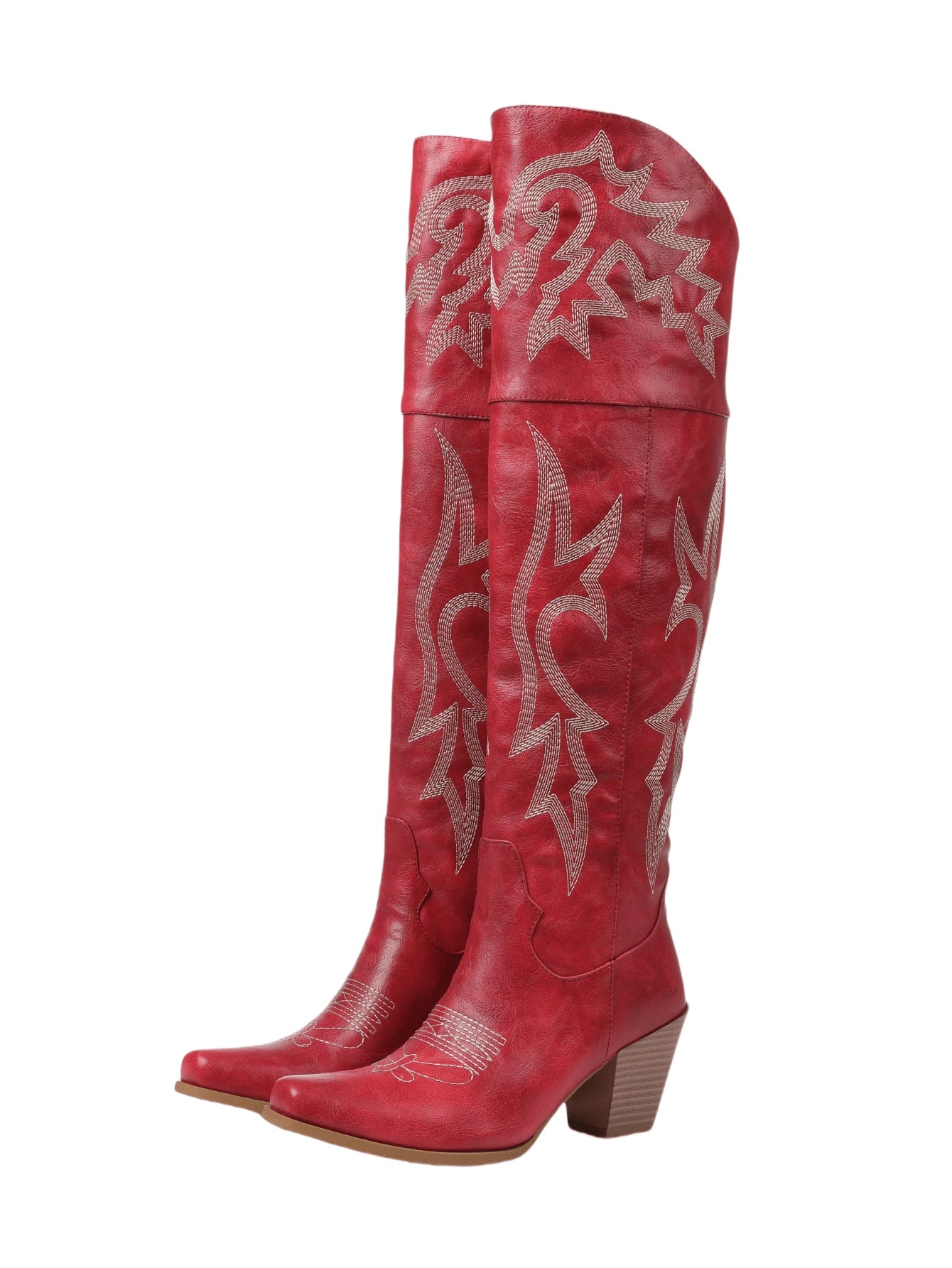 Bottes western hautes Begonia