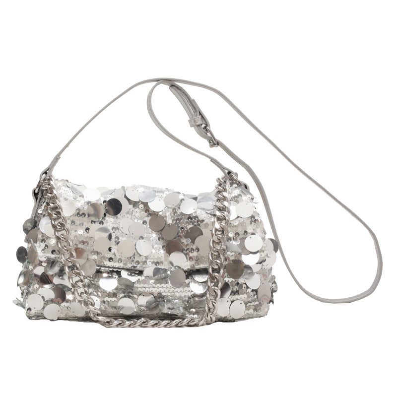 Luna Sequined Hand Bag