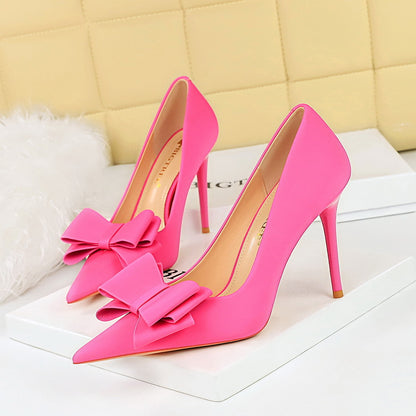 Nerine Bow Stiletto Pumps