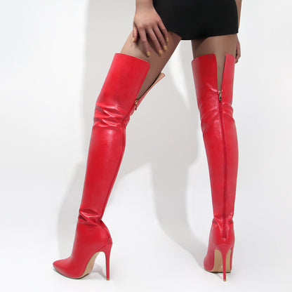 Magnolia Sexy Thigh High Over Knee Boots