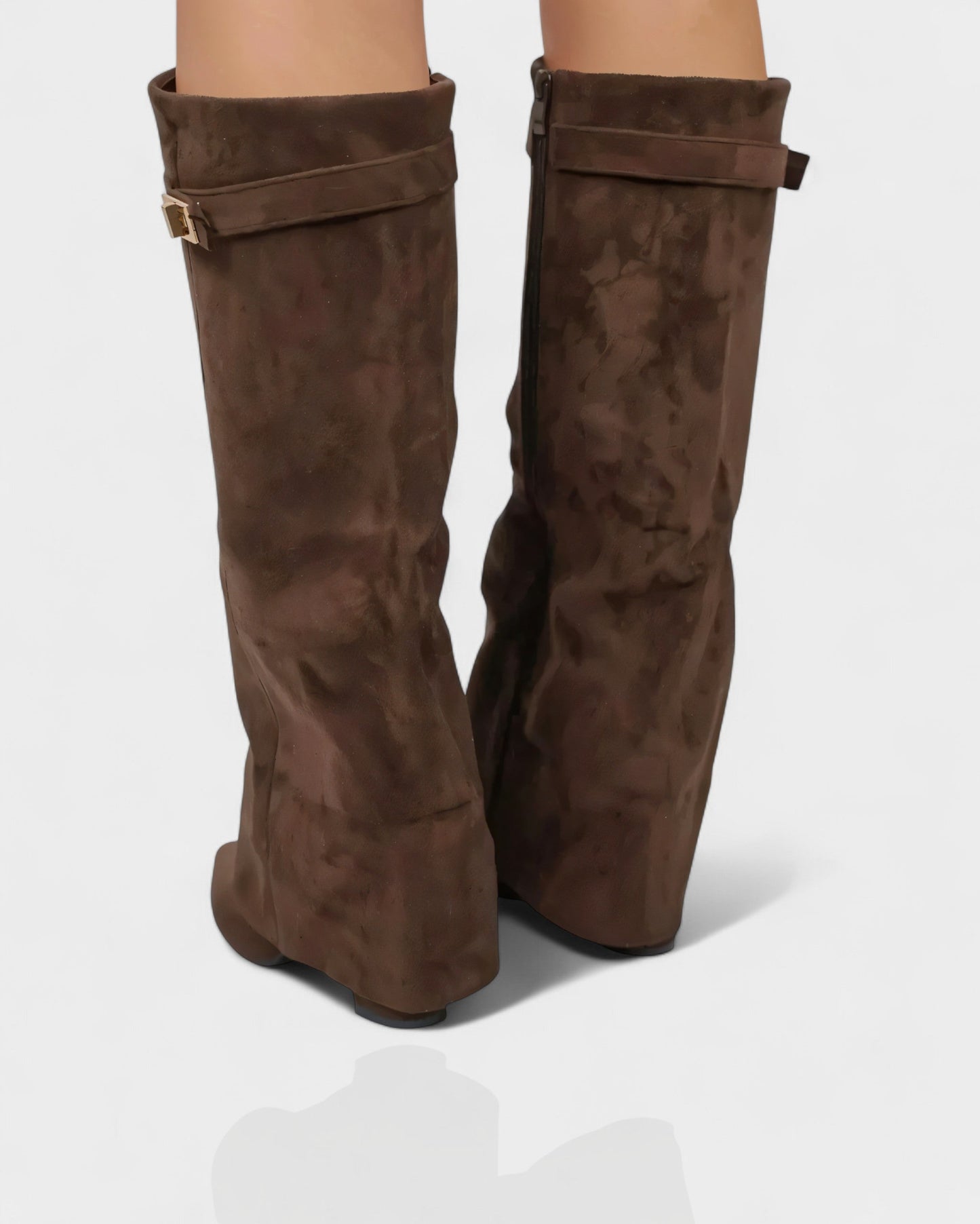 Calla Pointed-toe Knee High Boots