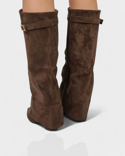 Calla Pointed-toe Knee High Boots