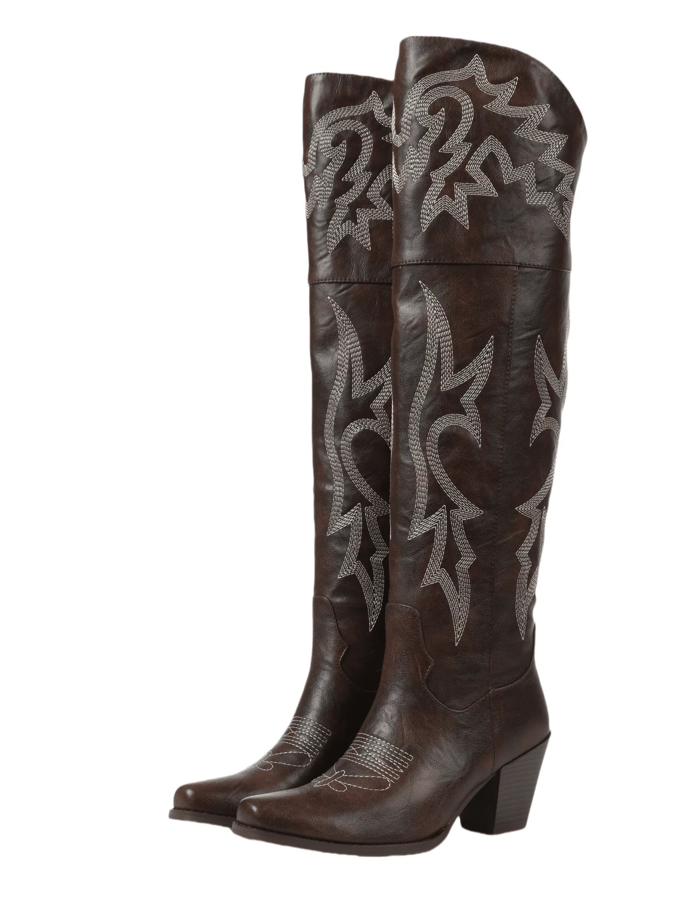 Bottes western hautes Begonia