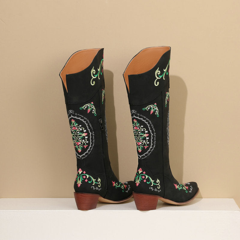 Zinnia Vintage Cowboy Boots