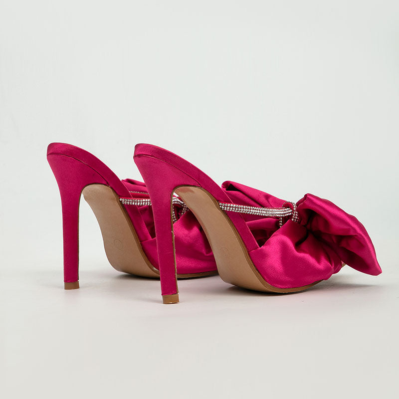 Rose Rhinestone Sandals