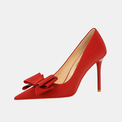 Nerine Bow Stiletto Pumps