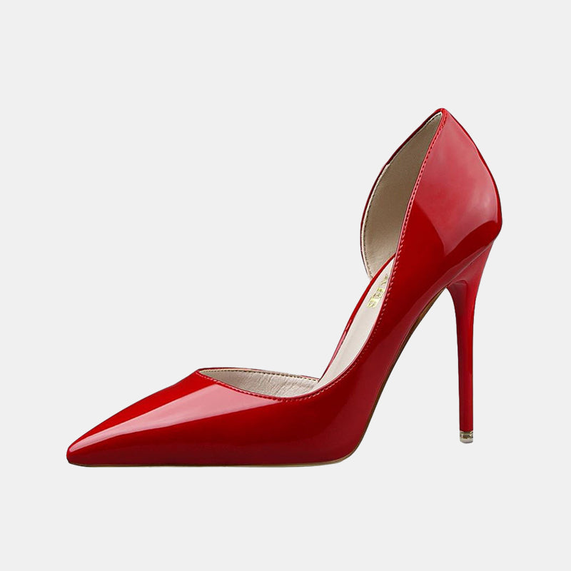 Rose Solid Pumps