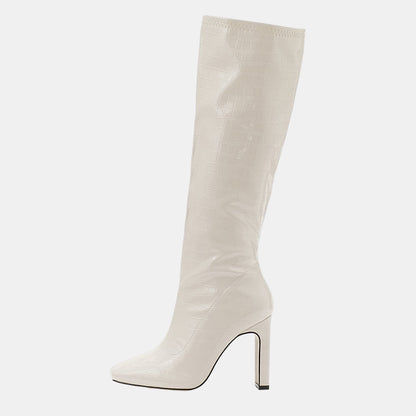 Wastaria-Stiefel mit Krokodileffekt