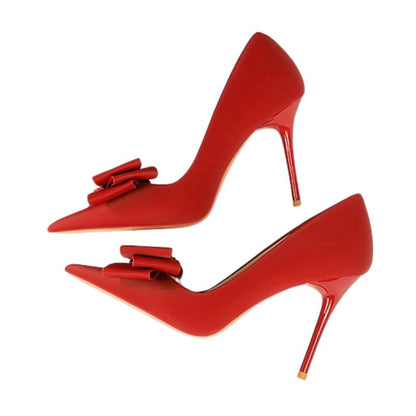 Nerine Bow Stiletto Pumps