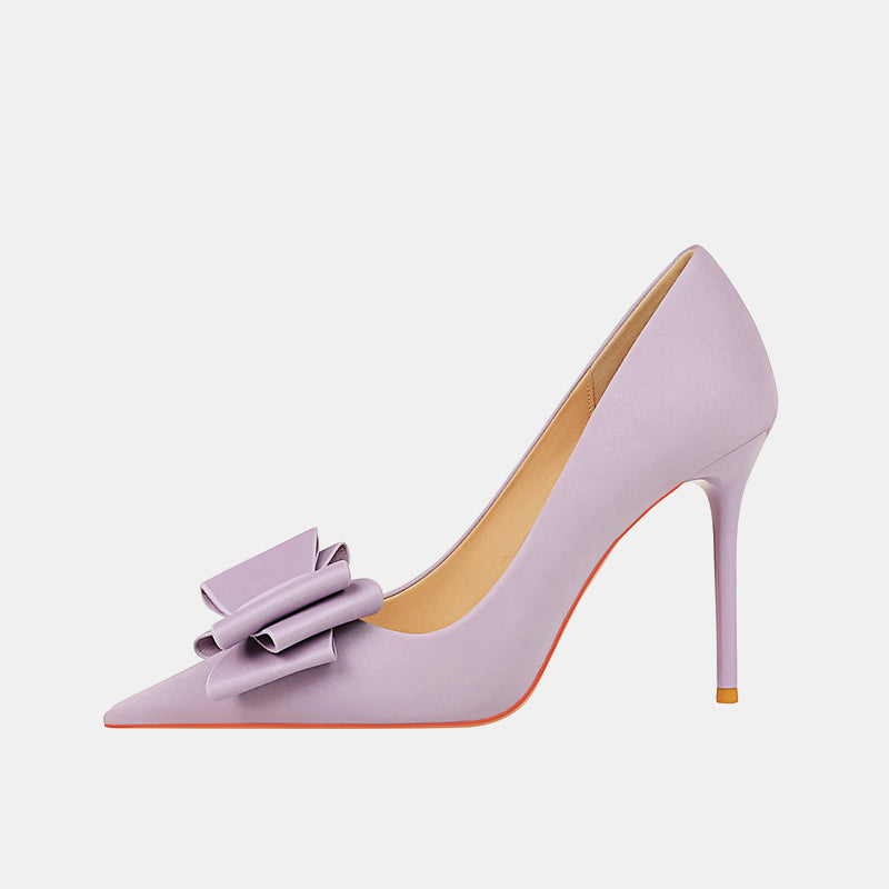 Nerine Bow Stiletto Pumps