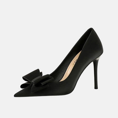 Nerine Bow Stiletto Pumps