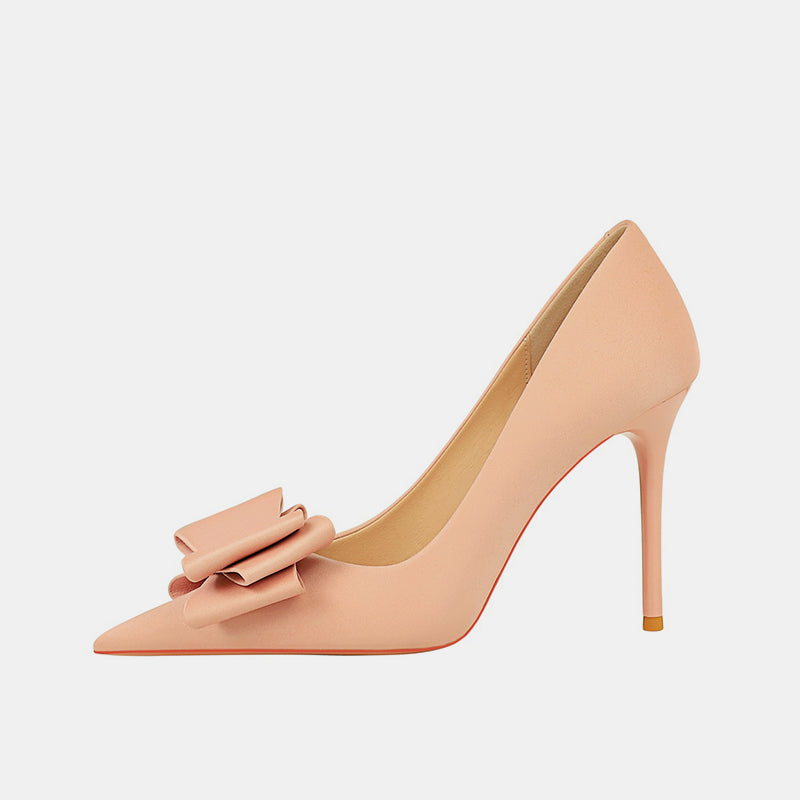 Nerine Bow Stiletto Pumps