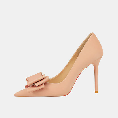 Nerine Bow Stiletto Pumps