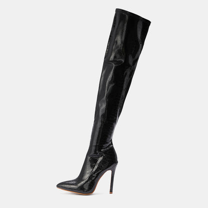 Erica Chunky Over-the-knee Boots