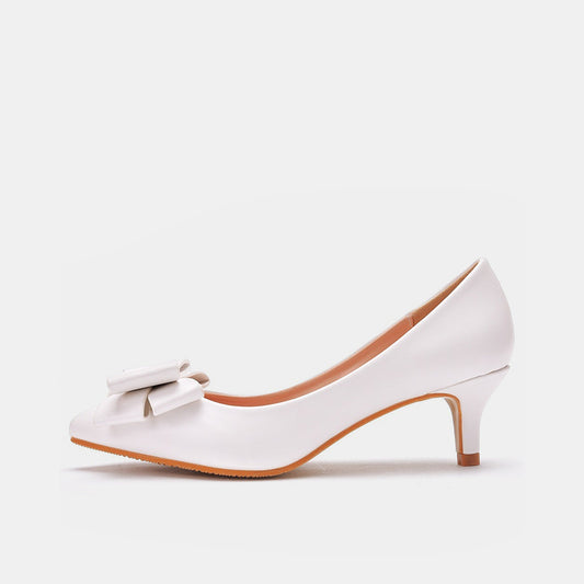 Kristall-Hochzeitsschuhe mit Schleife