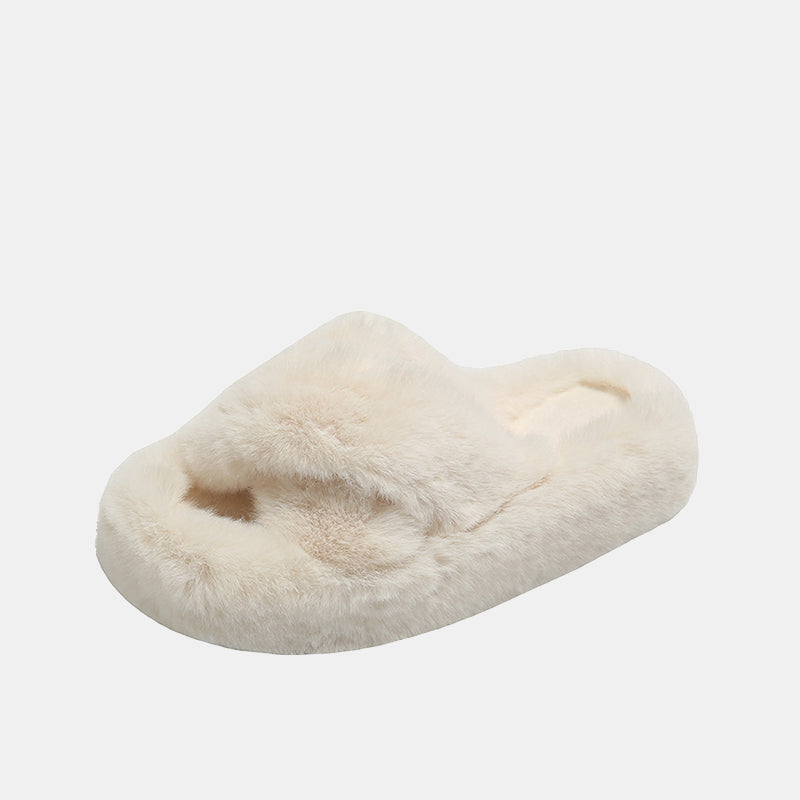 Dahlia Comfy Furry Slippers