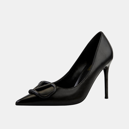 Crocus Solid Color Pumps
