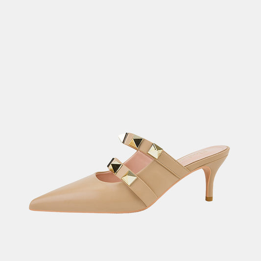 Begonia Rivets Mules