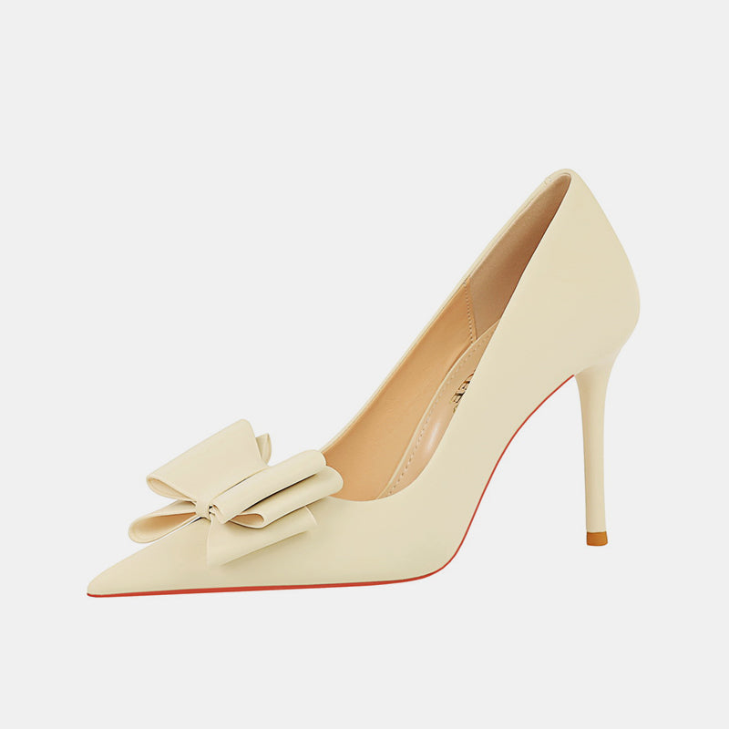 Nerine Bow Stiletto Pumps