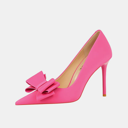 Nerine Bow Stiletto Pumps