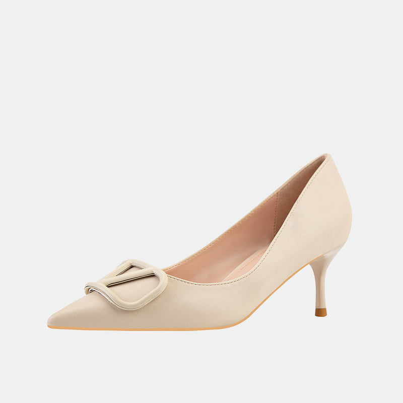 Crocus Solid Color Pumps
