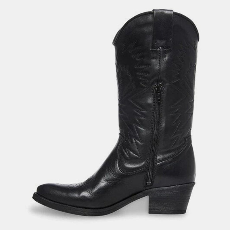 Gardenia Cowboystiefel aus besticktem Leder