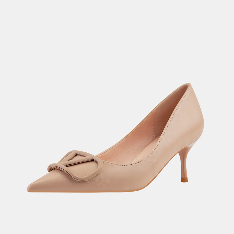 Crocus Solid Color Pumps
