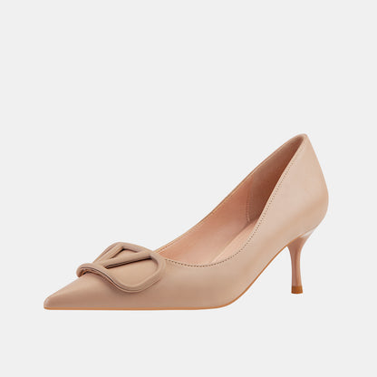 Crocus Solid Color Pumps