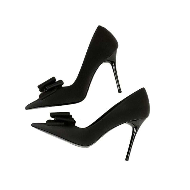 Nerine Bow Stiletto Pumps