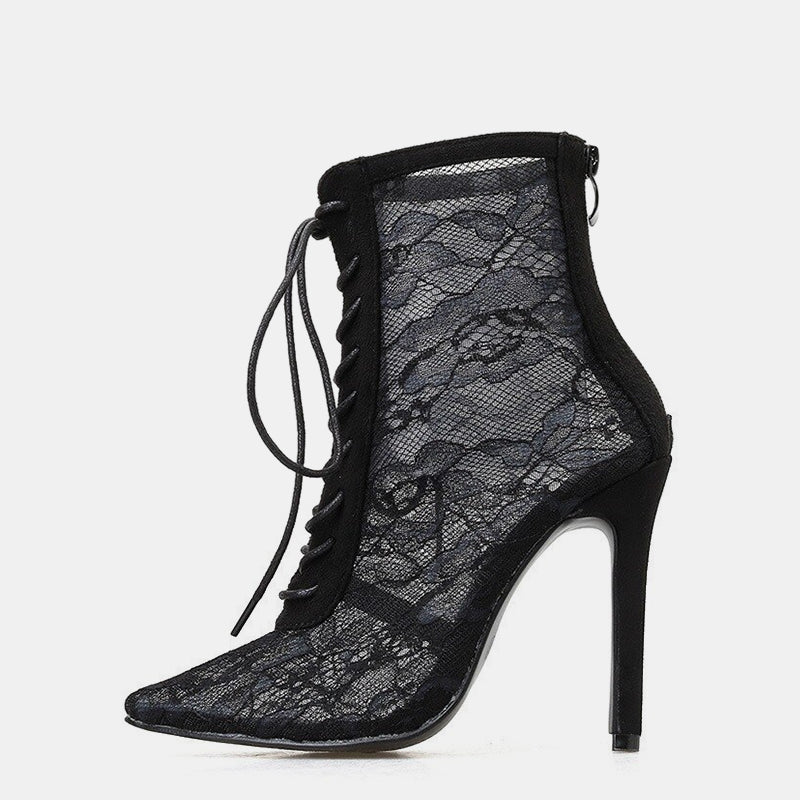Canna  Sexy Lace Ankle Boots