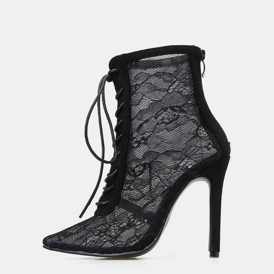 Canna  Sexy Lace Ankle Boots