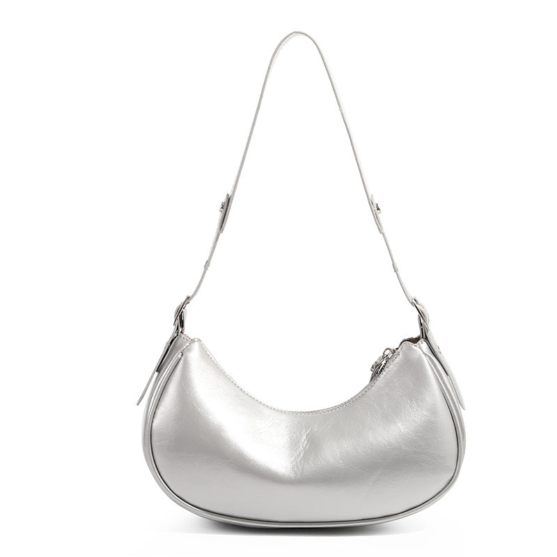 Primula Buckle Leather Shoulder Bag