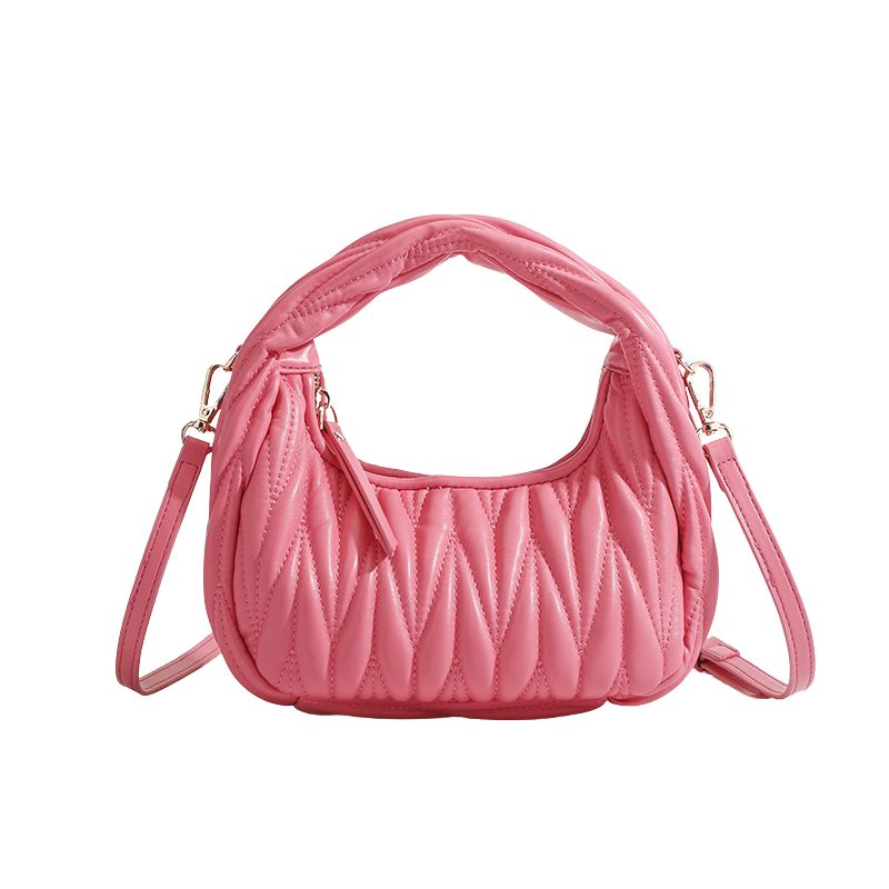 Clara Pleated Cloud Crossbody Bag
