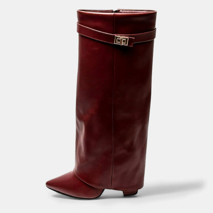 Calla Pointed-toe Knee High Boots