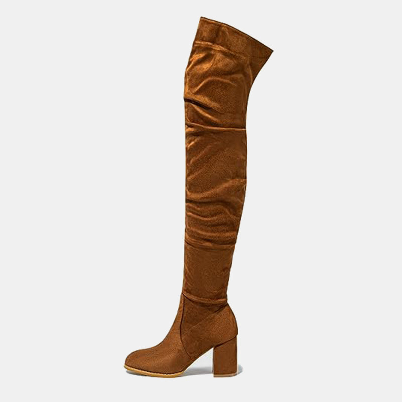 Viola Overknee-Stiefel aus Wildleder