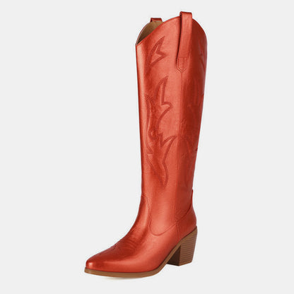 Primula Chunky Cowboy Boots