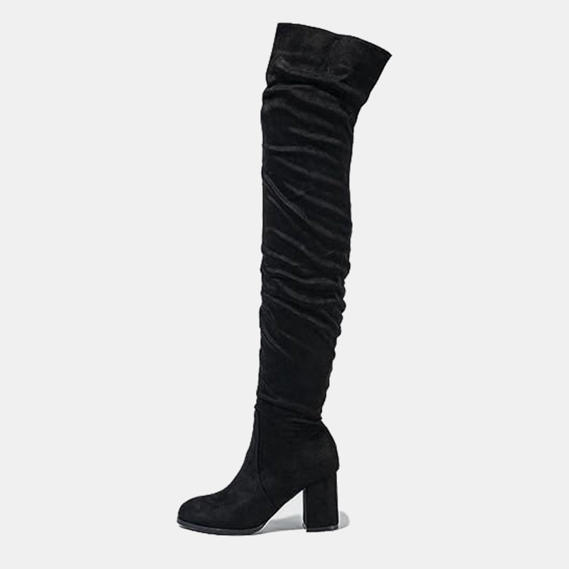 Viola Overknee-Stiefel aus Wildleder
