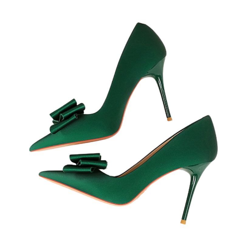 Nerine Bow Stiletto Pumps