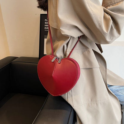 Nova Heart-shaped Crossbody Bag