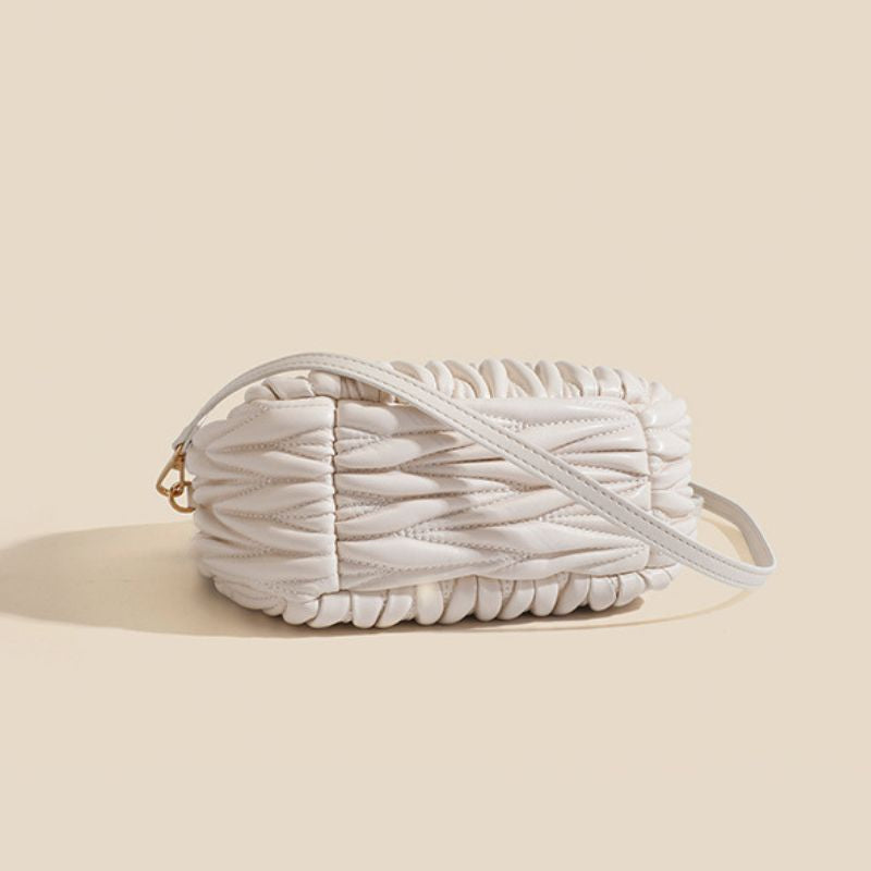 Clara Pleated Cloud Crossbody Bag